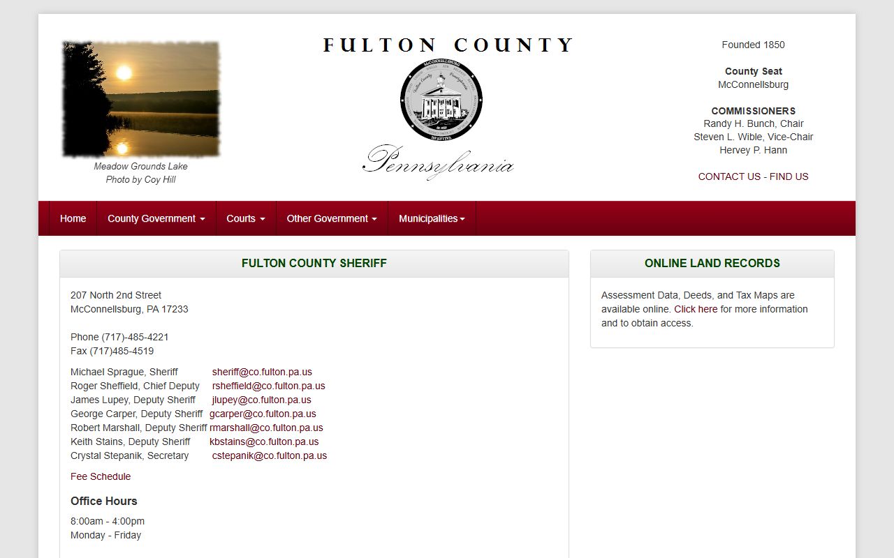 Fulton County sheriff and jail records